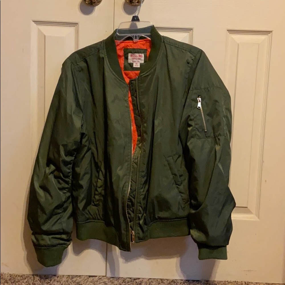 Women’s XXL Mossimo Supply Co. Green bomber jacket